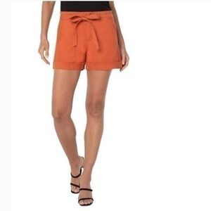 LIVERPOOL RELAXED SHORT WITH SELF TIE SIZE 0/25